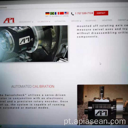 Ferramenta de calibração de máquina-ferramenta API XD Laser Interferometer